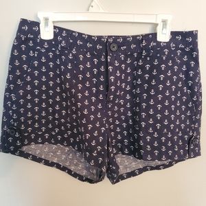Gap low rise navy blue size 12 shorts